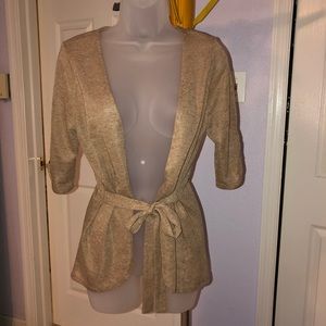 The Limited Tie Light weight Cardigan 3/4 Sleeve S